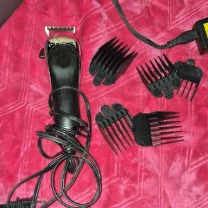 Professional Black Hair Clipper Set Wahl